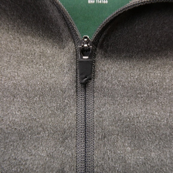 Miami Hurricanes Colosseum Quarter Zip Long Sleeve Pullover Men Large Silver/Gre - Picture 3 of 11